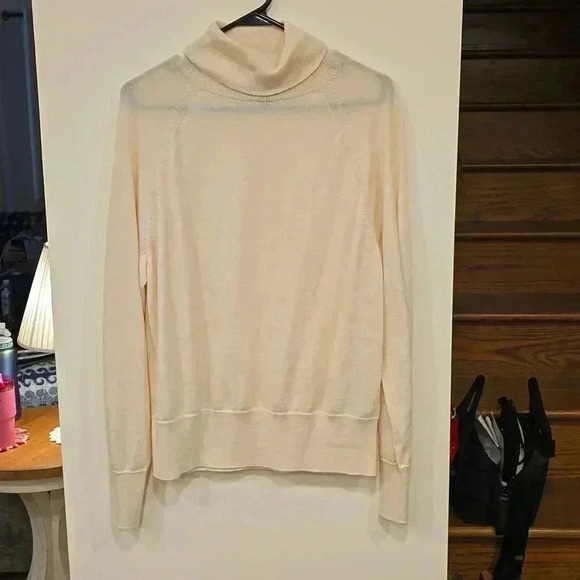 Banana‎ Republic Cowl Neck Sweater 100% Merino Wool Womens XL - Picture 1 of 3